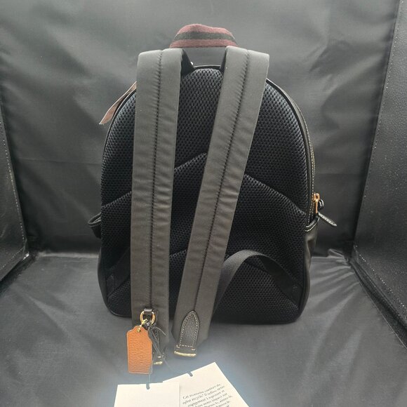 Coach Nylon Ellis Backpack CA210 Black - Picture 2 of 10
